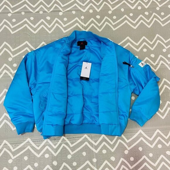 Nike Jordan varsity letterman bomber jacket coat - Picture 8 of 9